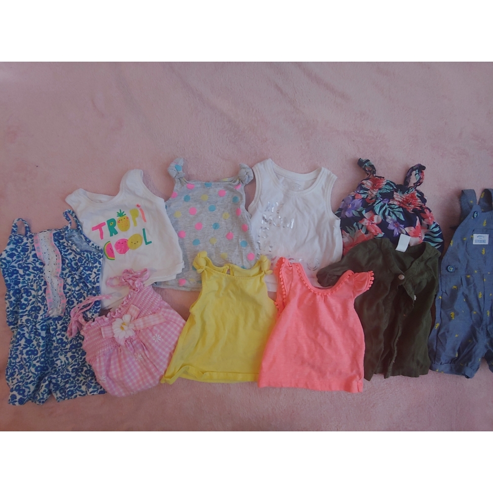Baby girl 9 month summer clothes
